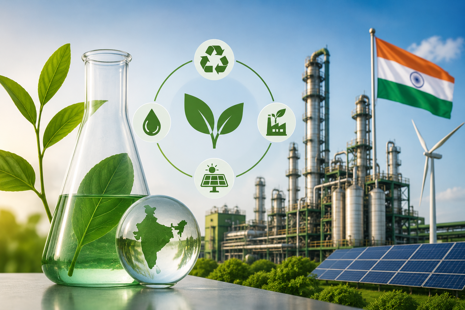 Sustainable Chemical Manufacturing in India