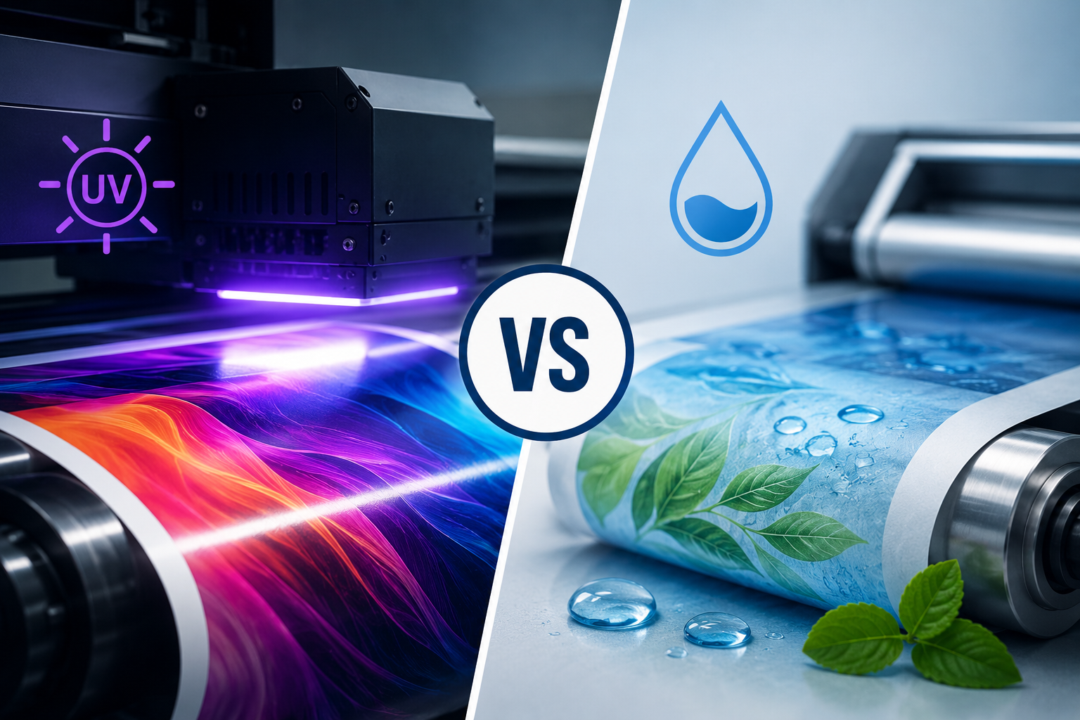 UV-Curable Inks vs Water-Based Inks